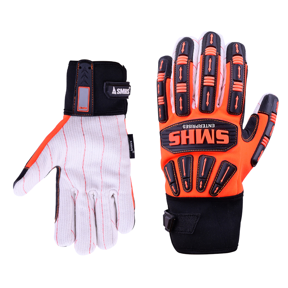 HI VIZ XTREME Impact Cotton Palm Glove